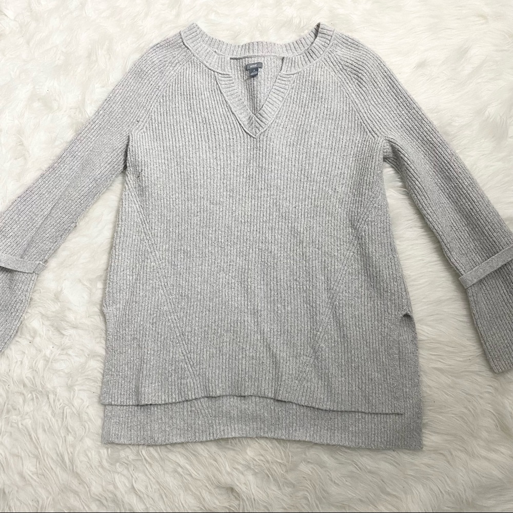 AERIE Gray Oversized Sweater - Picture 4 of 9